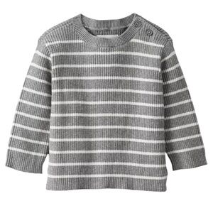 Little Planet by Carter's Baby Organic Cotton Rib Sweater Knit Striped Pullover